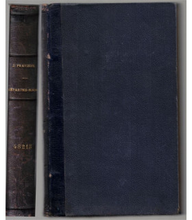 Reliure dos Cuir - Séparons-nous, journal de l'Abbé Blondot, 1905, Jules Pravieux,  - séparation de l'Eglise et Etat