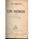 Reliure dos Cuir - Un héros, John Boynton Priestley, 1934 - Angleterre, pouvoir de la presse, faux héros,