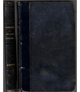 Reliure dos Cuir - Les ailes d'argent, Germaine Acremant, 1922 -