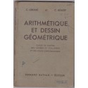 Arithmétique et dessin géométrique 1949, classe sixième, Lebossé et Hémery