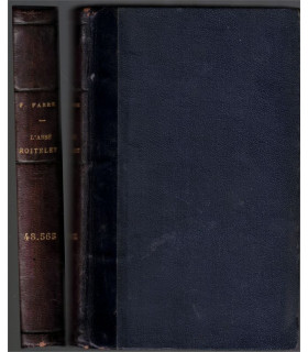 Reliure dos Cuir - L'abbé Roitelet, Ferdinand Fabre, 1890 -