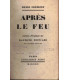 Reliure dos Cuir - Après le feu, Henri Frémont, 1929  - guerre 1914-1918