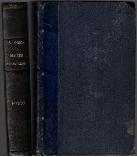 Reliure dos Cuir - Maître Bernillon notaire, Aimé Giron,  -