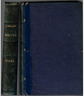 Reliure dos Cuir - Récits, J. Beller, 1909 - nouvelles
