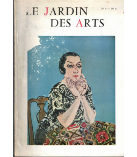 Verrerie XXe s, Velazquez, Raoul Duffy, mode femmes minces, Goya course taureaux - Jardin des arts n°5 1955