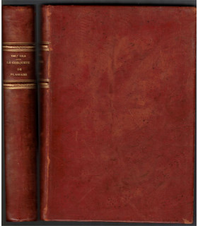 R Les Rougon-Macquart, La Conquête de Plassans Emile Zola, 1927 - reliure plein cuir, numéroté, Oeuvres complètes d'Emile Zola