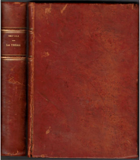 R Les Rougon-Macquart, La Terre, Emile Zola, 1929 - reliure plein cuir, collection Oeuvres complètes d'Emile Zola
