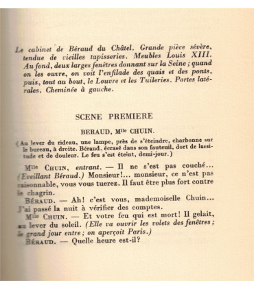 R Théâtre T2, Emile Zola, 1927 - reliure plein cuir, numéroté, Oeuvres complètes d'Emile Zola, théâtre XIXe s.
