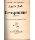 R Correspondance 1872-1902, Emile Zola, 1929 - reliure plein cuir, numéroté, Oeuvres complètes d'Emile Zola