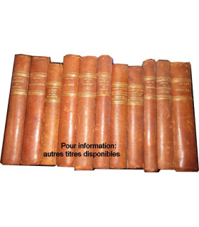 R Les Rougon-Macquart, Germinal, Emile Zola, 1928 - reliure plein cuir, numéroté, Oeuvres complètes d'Emile Zola
