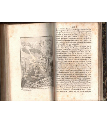 Les Nuits d'Young, T1, traduites de l'anglais par Pierre Le Tourneur, 1825 - Edward Young, romantisme XVIIIe s, gravures,