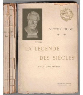 La Légende des Siècles, Victor Hugo - 25 poèmes, numéroté, édition du Cinquantenaire, littérature XIXe siècle