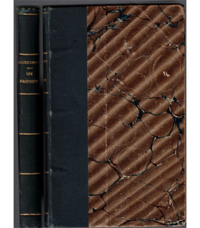 Un Parisien, comédie d'Edmond Gondinet, 1887 - théâtre