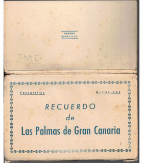 Carte postale Espagne, Las Palmas de Gran Canaria - Canaries, carnet de 10 cartes postales