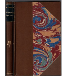 Poésies complètes, Emile Augier, 1872 - poèmes, littérature XIXe siècle