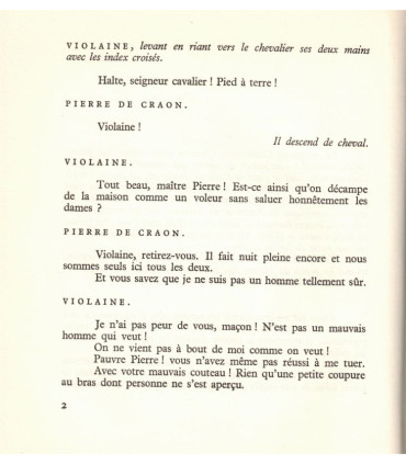 L'annonce faite à Marie, Lettre à une jeune fille allemande, Paul Claudel, 1955 - théâtre XXe s., numéroté