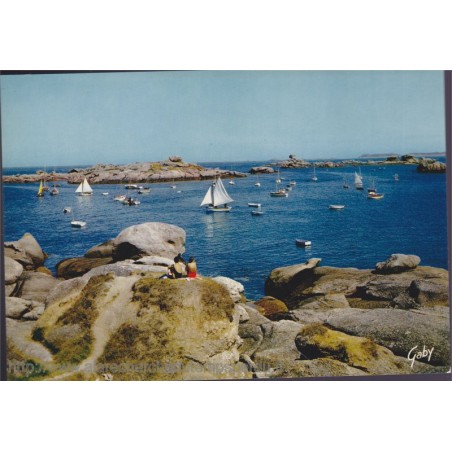 Trégastel, le Dé - carte postale département 22 Côtes-du-Nord