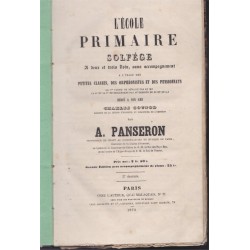 L'école primaire, solfège à...