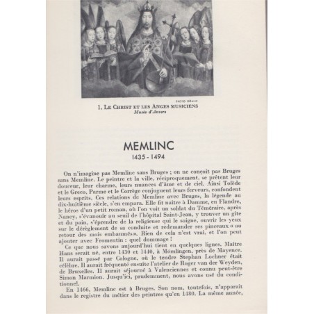 Memlinc, Paul Fierens - Collection des Maîtres, Braun, peintres