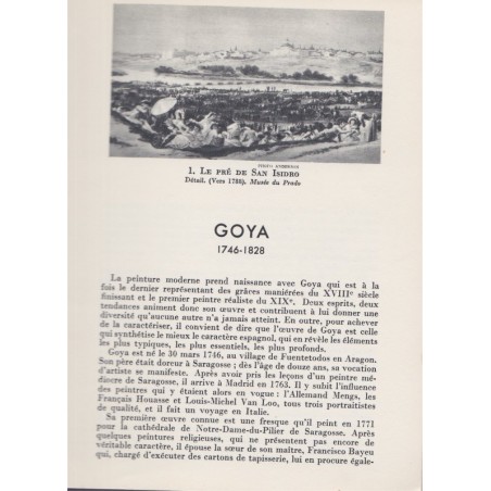 Goya, George Pillement - Collection des Maîtres, Braun, peintres