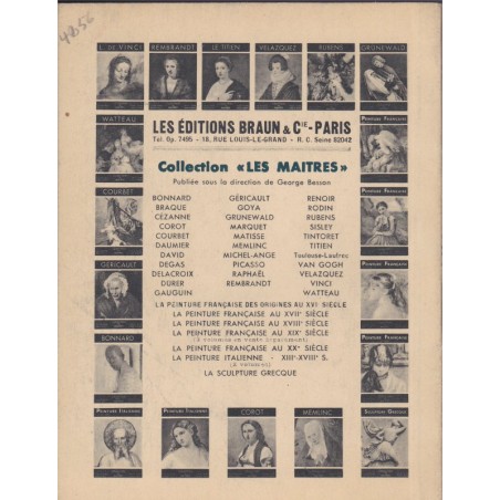 Goya, George Pillement - Collection des Maîtres, Braun, peintres