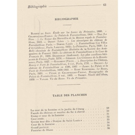 Le château de Fontainebleau, Morin-Jean, 1937 - Seine-et-Marne