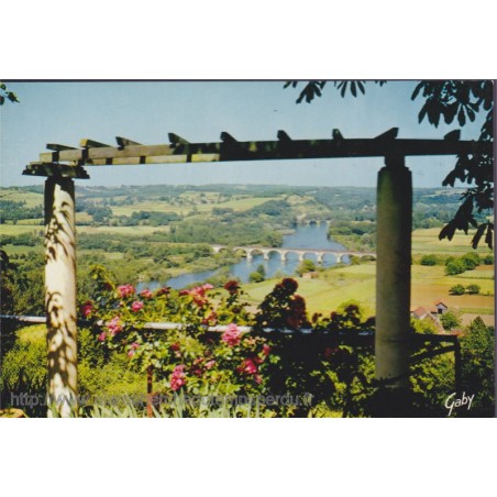 Le Buisson - carte postale département 24 Dordogne