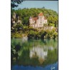 La Roque-Gageac, château de la Malartrie, carte postale département 24 Dordogne - châteaux,
