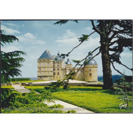 Château de Hautefort - carte postale département 24 Dordogne, châteaux