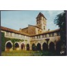 Saint-Jean-de-Côle, cloître Renaissance et Eglise, carte postale département 24, Dordogne - monastère,