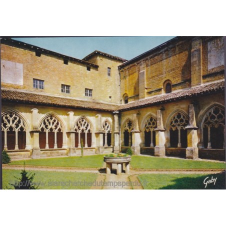 Cadouin - carte postale département 24 Dordogne, châteaux