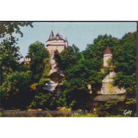 Château de Belcayre - carte postale département 24 Dordogne, châteaux