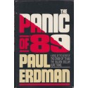 The panic of 1989, Paul Erdman, 1987 - english novel, roman politique, politique américaine, Etats-Unis,