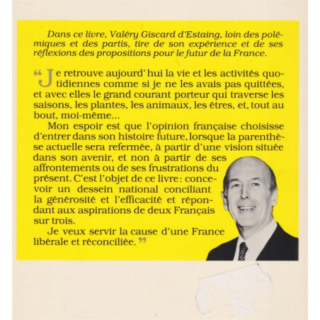 Deux Français sur trois, Valéry Giscard d'Estaing, 1984 - politique