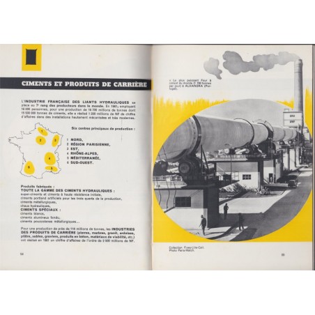 France, ses industries, CNPF, 1962 - annuaire économie patronat