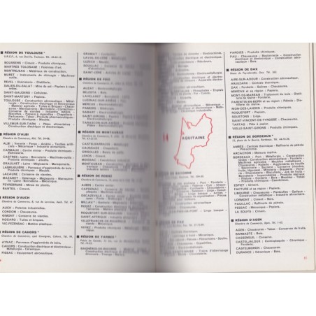France, ses industries, CNPF, 1962 - annuaire économie patronat