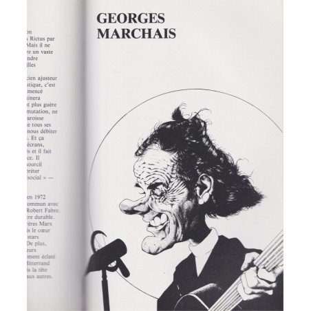 Politic show, Robert Mallat, dessins de Jacky Redon, 1980 - hommes politiques 1980, caricatures, dessins satiriques,