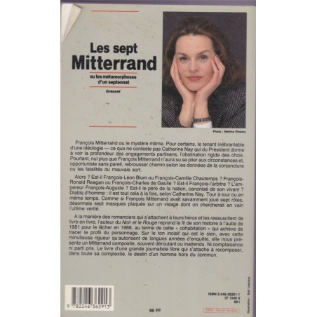 Les sept Mitterrand, Catherine Nay, 1988 - politique, biographie François Mitterrand,
