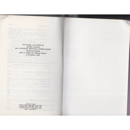 Les sept Mitterrand, Catherine Nay, 1988 - politique