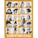 Les gaffes de l'histoire de France, illustrations de Jacques Faizant, 1973 - humour, caricatures politiques,