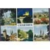 Chartres - carte postale multi-vues département 28 Eure-et-Loir
