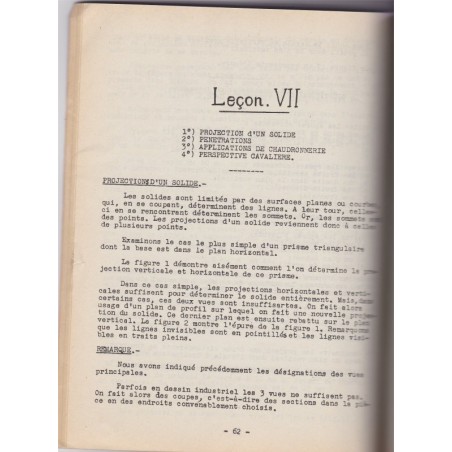 Cours de dessin industriel, Institut moderne polytechnique - manuels de technologie,