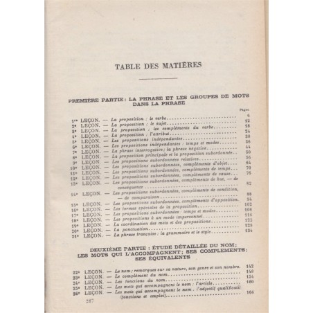 La grammaire nouvelle et le français, classe de 5e, Souché et Lamaison, 1955 - manuel de français