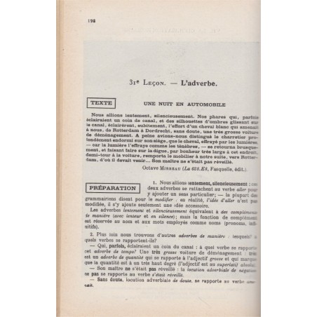 La grammaire nouvelle et le français, classe de 5e, Souché et Lamaison, 1955 - manuel de français