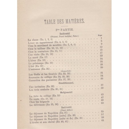 Méthode Berlitz, partie française, deuxième livre, 1900 - manuel de français langue étrangère
