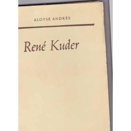 René Kuder, Aloyse Andrès - peintre alsacien