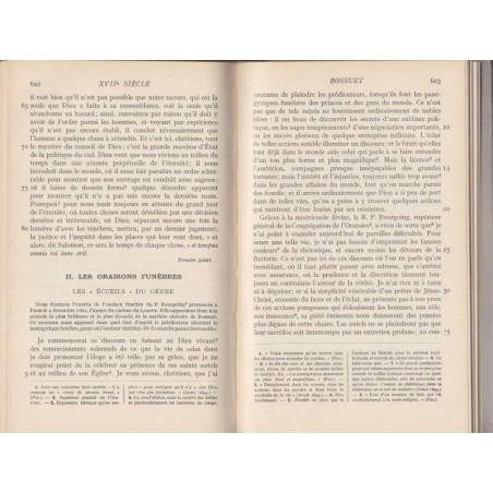 Les textes français XVIIe siècle, classes de 3e, 2e et 1ère, Chevaillier et Audiat, 1927 - manuels de français, littérature