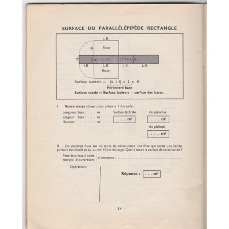 Cahiers pour s'exercer, géométrie cours moyen, Carles Rochel - manuels mathématiques
