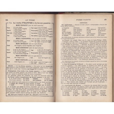 Cours de langue française, brevet élémentaire, Maquet, Flot et Roy, 1932 - manuels de français