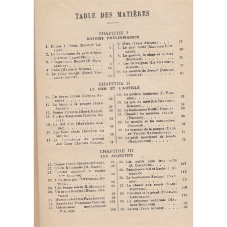 Le Français par les textes, cours élémentaire, Bouillot, 1923 - manuel de français